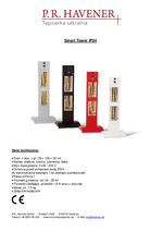 dane techniczne promiennik grzewczy Smart Tower IP24
