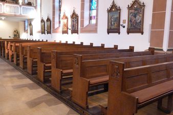 [Translate to Polski:] Mittelschiff Riegelsberg