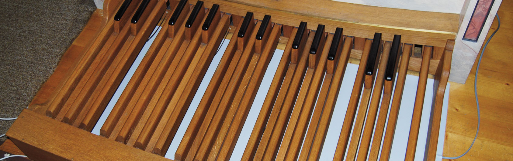 Ogrzewanie pedałów organów
